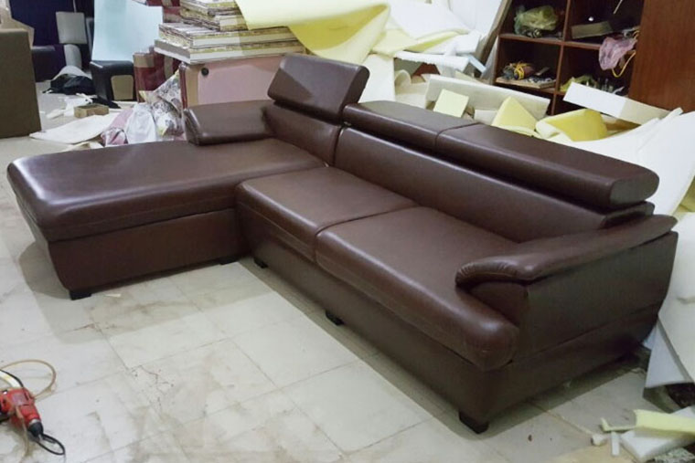 Bộ sofa hiện đại khung sồi mút việt nhật